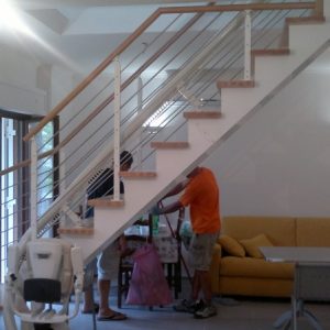 SCALA IN LEGNO PER INTERNO