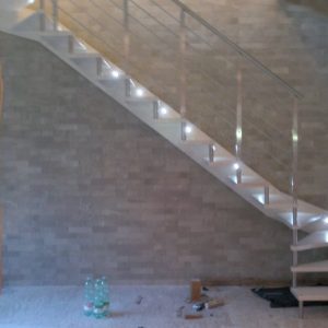 scala a giorno con led