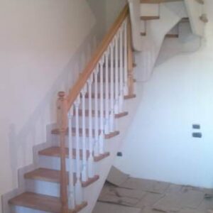 SCALA IN LEGNO ROVERE ROMA