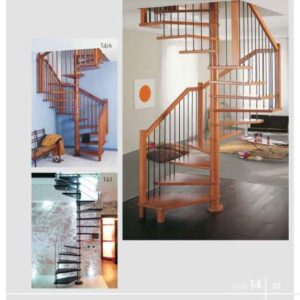 SCALA A CHIOCCIOLA QUADRATA